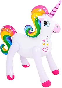 24" Inflatable Unicorn - 12 pc