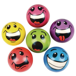 12" Silly Face Ball - 12 pc