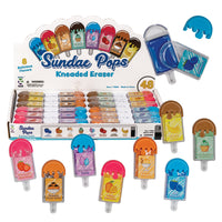 Sundae Pops Eraser - 48 pc