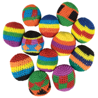 Knit Hackey Sack - 12 pc