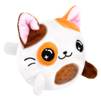 Squeezy Bead Plush Cat - 12 pc