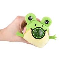Squeezy Bead Plush Frog - 12 pc