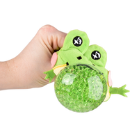 Squeezy Bead Plush Frog - 12 pc
