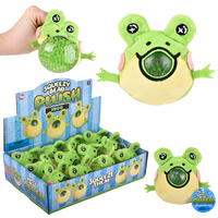 Squeezy Bead Plush Frog - 12 pc