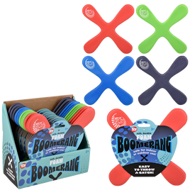 Foam Boomerang - 12 pc