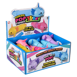 Axolotl Pop Tubes - 12 pc