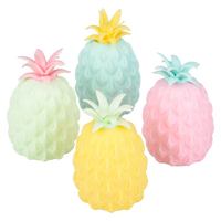 Squish Pineapple - 12 pc