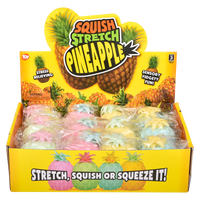 Squish Pineapple - 12 pc