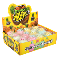 Squish Pineapple - 12 pc