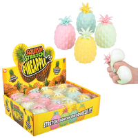 Squish Pineapple - 12 pc