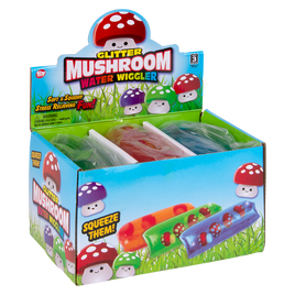 Jumbo Mushroom Water Wiggler - 6 pc