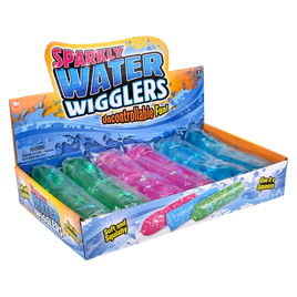 Jumbo Sparkle Water Wiggler - 6 pc