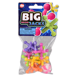 Big Neon Jacks - 12 pc