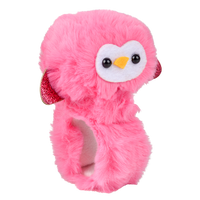 Plush Animal Slap Bracelet - 12 pc
