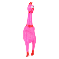 16" Rubber Chicken - 12 pc