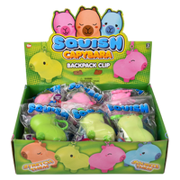 BP clip Squish Capybara - 12 pc