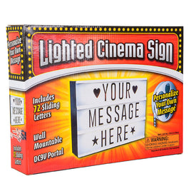 LED Lighted Cinema Box