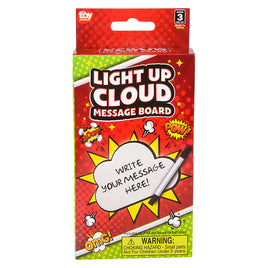 Light Up Cloud Message Board