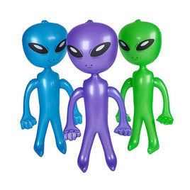 24" Alien Inflatable - 12 pc