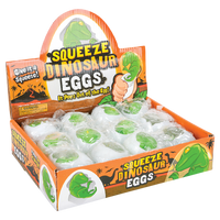 Squeeze Dinosaur Egg - 12 pc