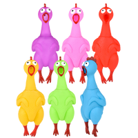 Rubber Chicken 9" - 12 pc