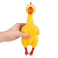 Rubber Chicken 9" - 12 pc