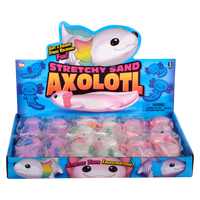Stretchy Sand Axolotl - 12 pc