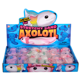 Stretchy Sand Axolotl - 12 pc