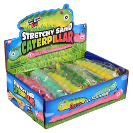 Stretchy Sand Caterpillar - 12 pc