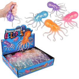 Squeeze Sparkle Octopus - 12 pc
