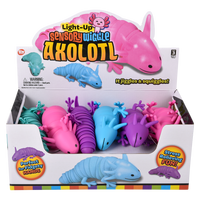 Light Up Wiggle Axolotl - 12 pc