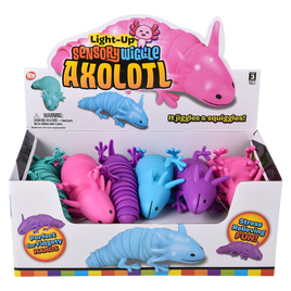 Light Up Wiggle Axolotl - 12 pc