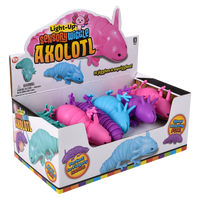 Light Up Wiggle Axolotl - 12 pc