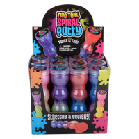 Two Tone Spiral Putty - 12 pc