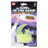 Glow Moon Stick On - 12 pc