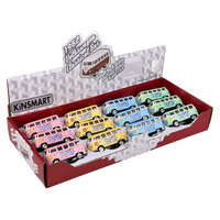 Diecast VW Bus KC - 12 pc