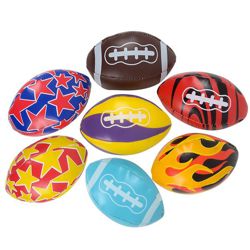 Vinyl Football 3.5" - 25 pc