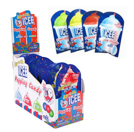 Icee Popping Candy with Lollipop - 18 pc