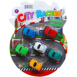 City Racers 6 PK Car - 24 pc